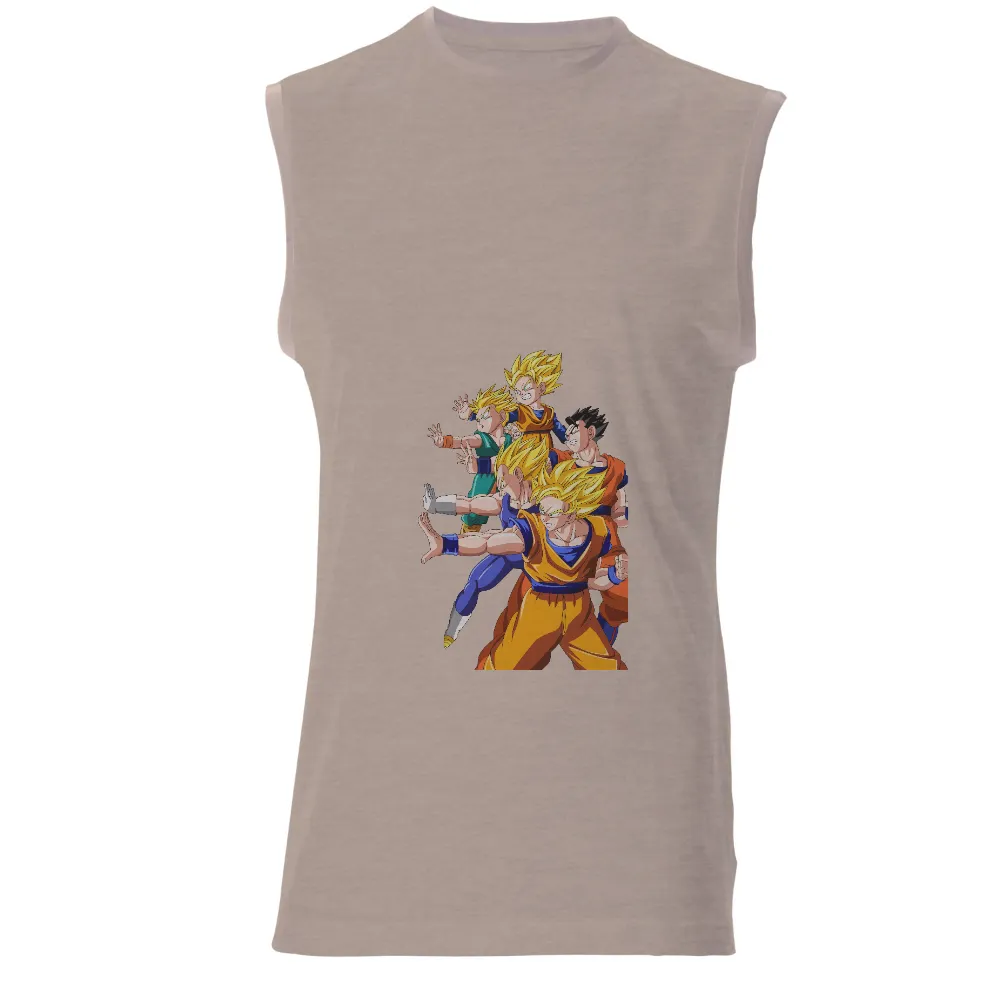 T-Shirts Pattern: Legendary Warriors of Anime|warriors 75th anniversary t shirt