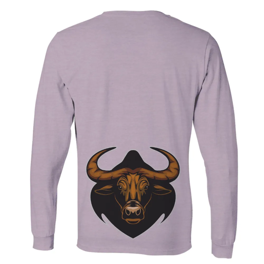 Shirts Graphic Tees: Bull Power - Strength and Resilience|shirt t shirt design