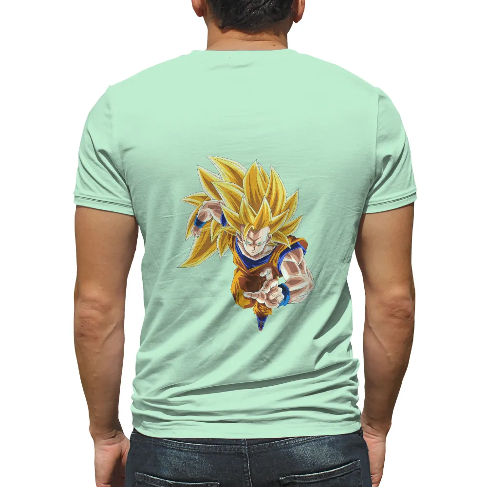 T-Shirts Pattern: Super Saiyan Hero - Anime Legend|anti hero pocket tee