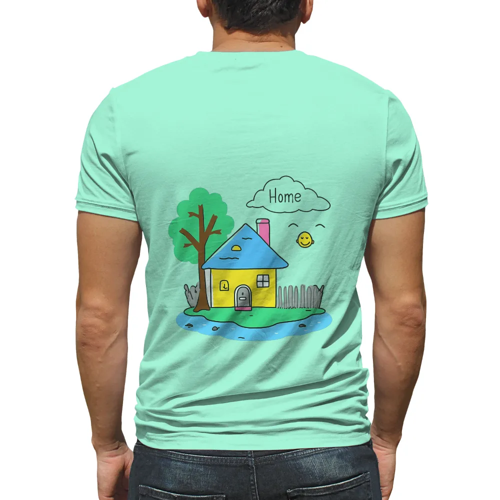 Graphic Tees: Home - A Place of Comfort and Love|t shirt roblox i love