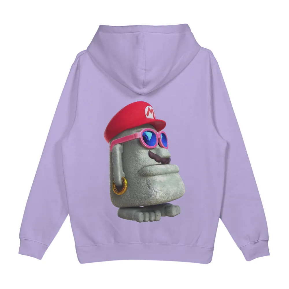 T-Shirt Printing: Goomba's Modern Adventure with Red Hat and Pink Sunglasses|formal pant shirt new style 2021