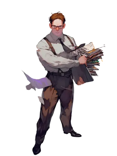 Dwight with stacks of papers - dwight anime shirt