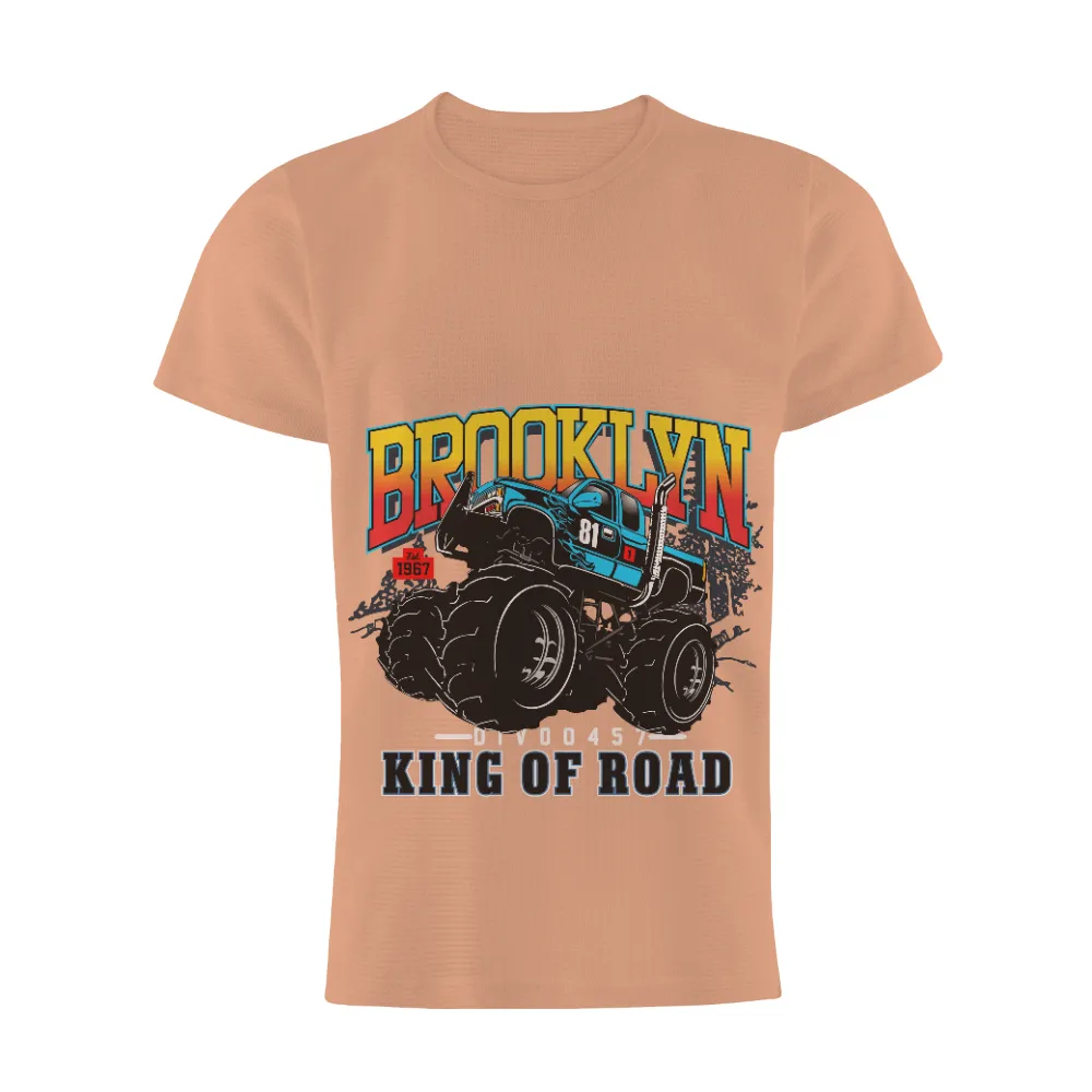 T-Shirts Design: Brooklyn's King of Road Monster Truck|brooklyn nets warren lotas