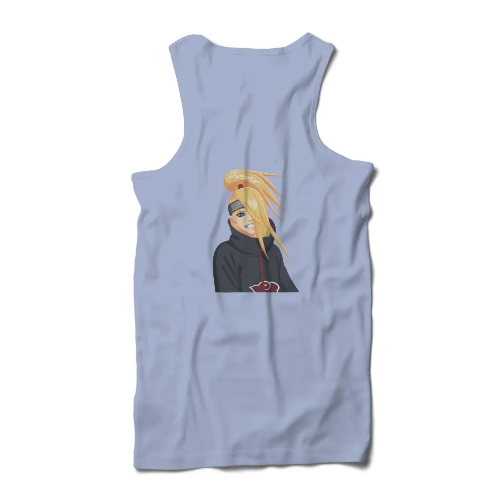 T-Shirt Printing: Deidara from Naruto - Anime Art|akatsuki roblox t shirt