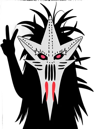 TShirt Design: The Masked Avenger - Anime Inspired Freedom Symbol