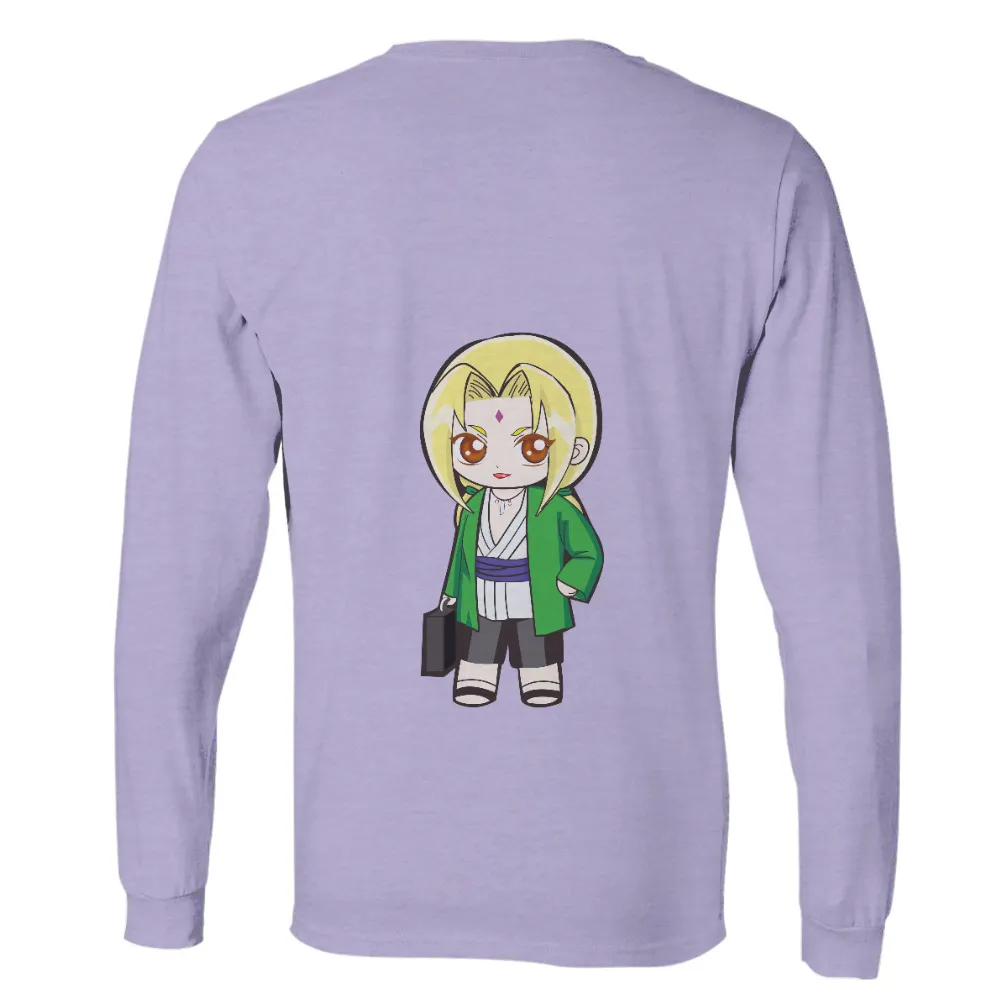 Graphic Tees: Tsunade's Strength and Resilience in Chibi Style|hope trip shirt