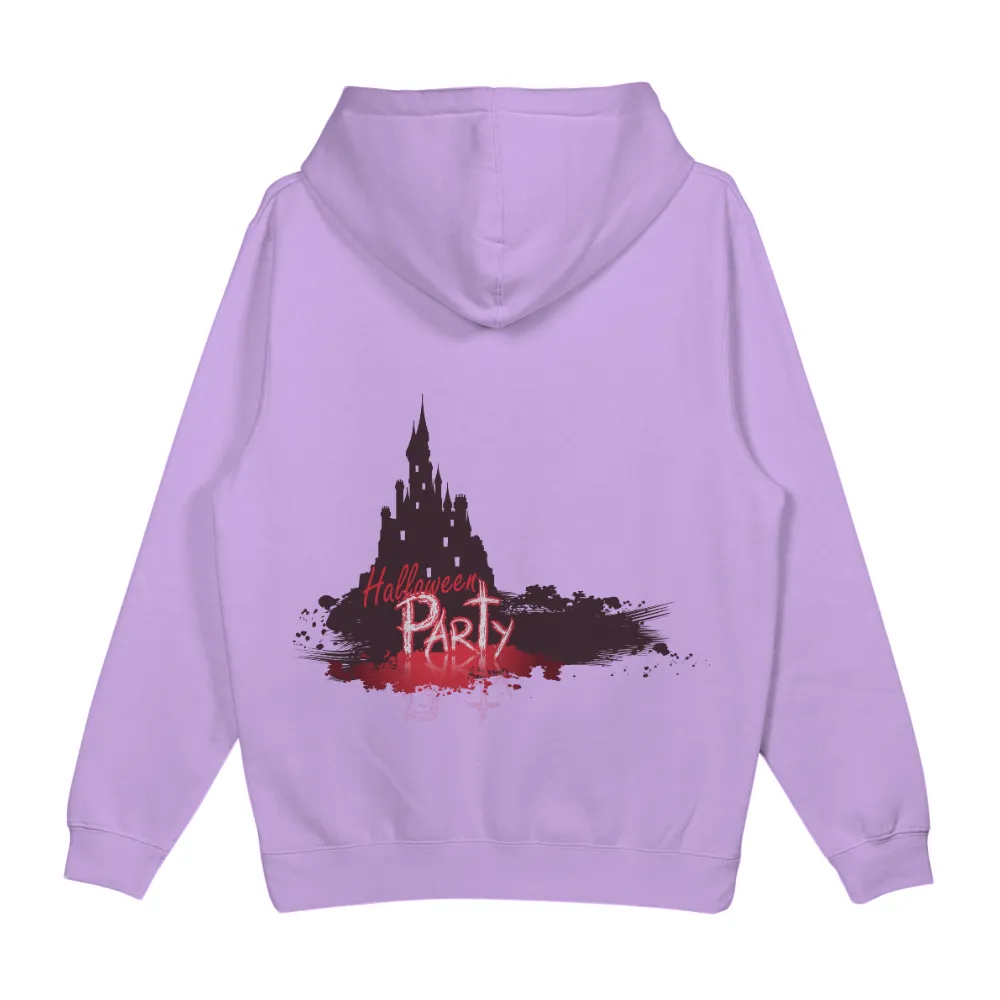 Graphic Tees: Spooky Castle Halloween Party Design|black emo shirt roblox