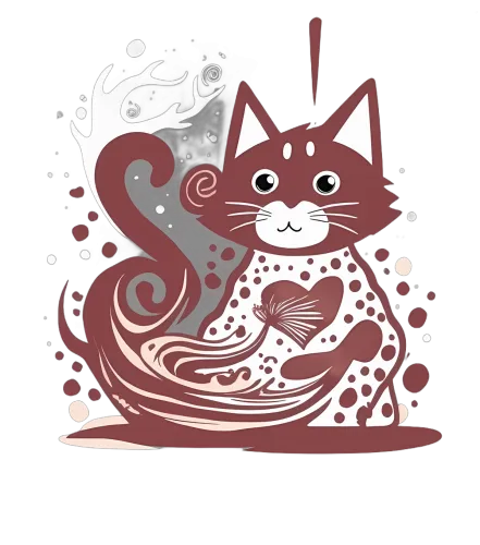 Customized Tee Shirts: Heart of Joy Magical Cat