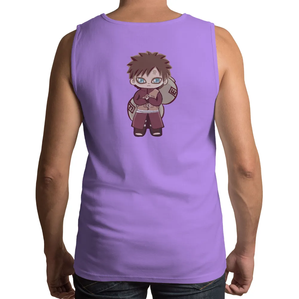 Gaara TShirt Design: Strength and Determination|naruto no shirt