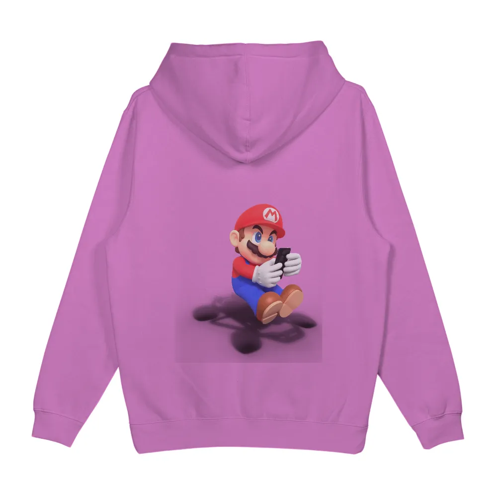 T-Shirts Custom: Mario Meets Modern Tech|mario flip sequin shirt