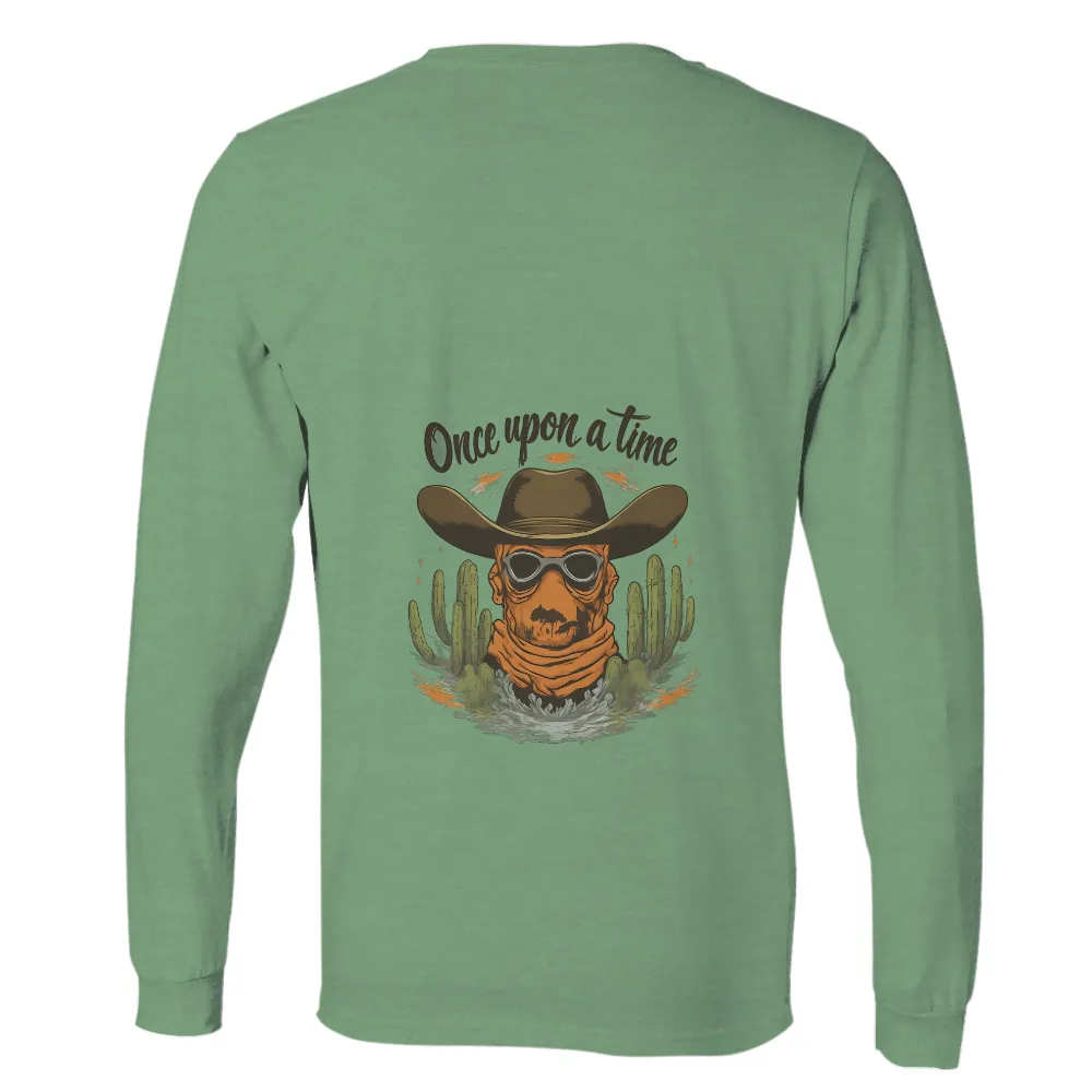 TShirt Design: Once Upon a Time Cowboy Legend|grandpa and grandson the legend and the legacy