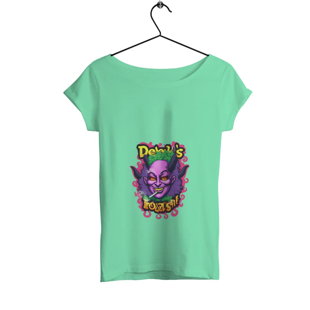 TShirt Design: Jester's Debauched Charm|men's art cotton colorful printed loose casual shirts