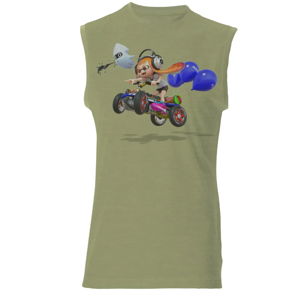 Customized Tee Shirts: Inkling Boy's Mario Kart Adventure|splatoon 2 shirts in game