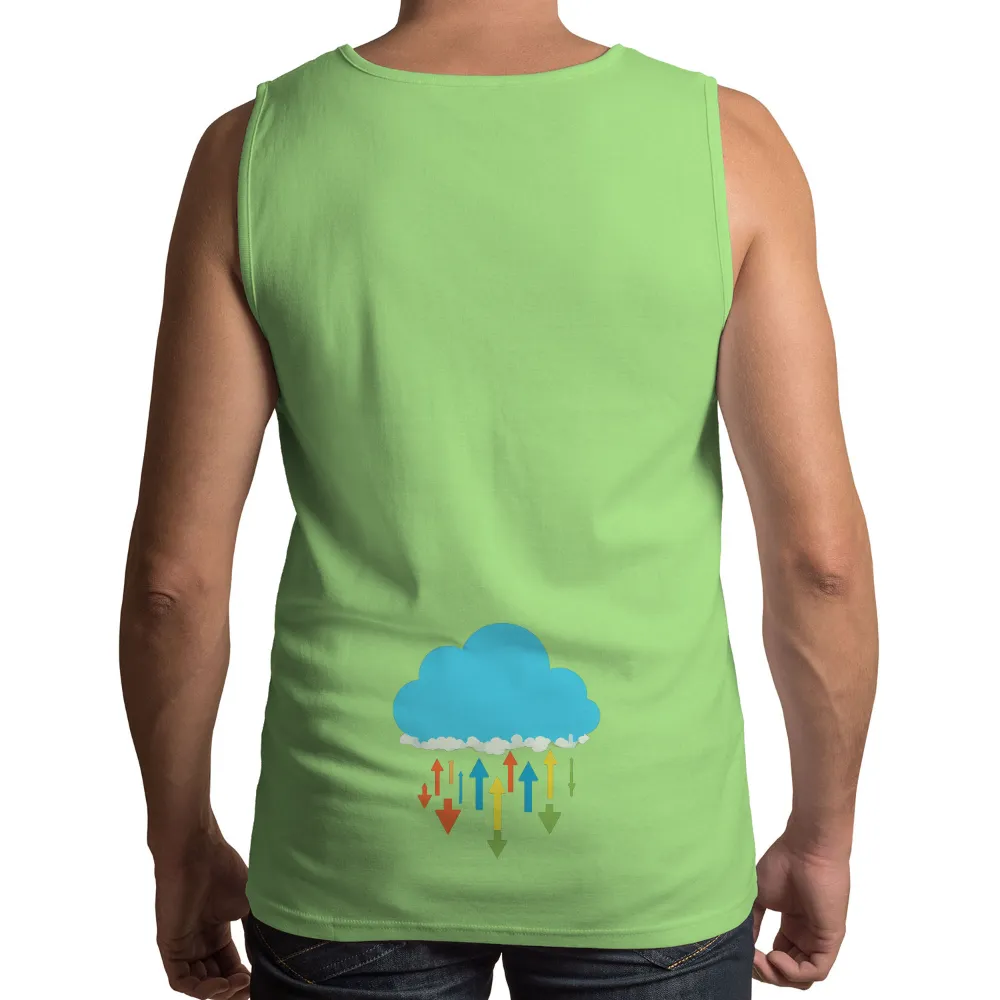 T-Shirts Design: Embrace Your Inner Thoughts with Colorful Arrows|cloud ff7 shirt