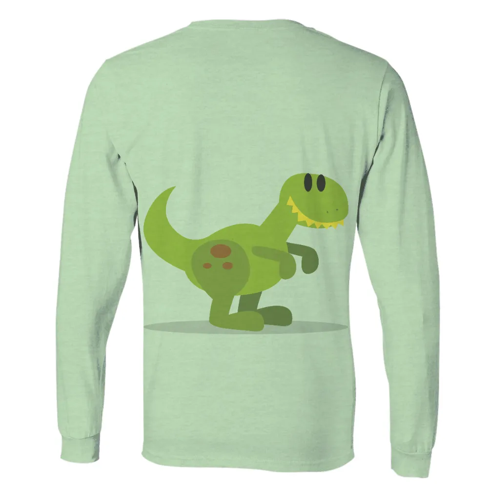 Graphic Tees: Rex's Dino Adventure - Explore Courage and Perseverance|dinosaur easter shirt