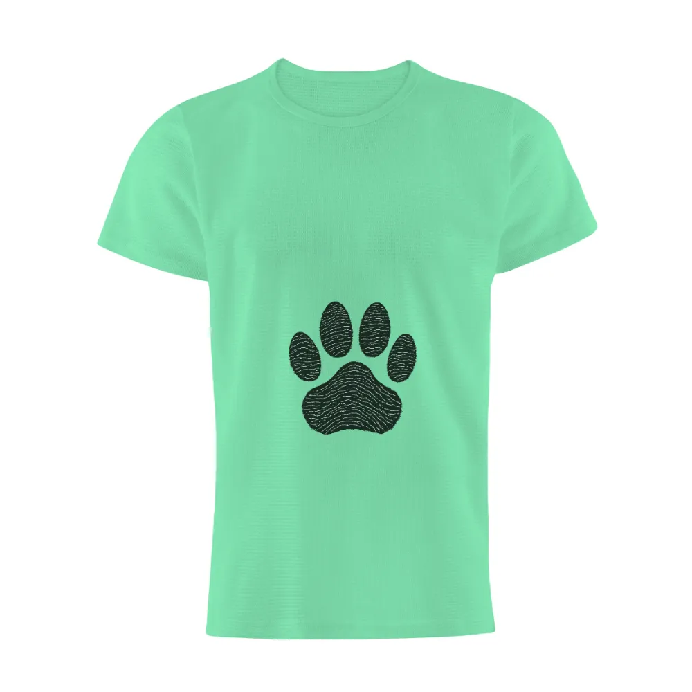 TShirt Printing: Unique Paw Print - Loyalty and Wisdom|mothers day dog mom shirt