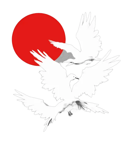 Shirts Graphic Tees: Doves of Peace - Artistic Design