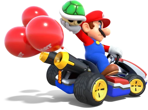 Mario Kart T-Shirt Printing: Race into Fun with Balloons and Shells