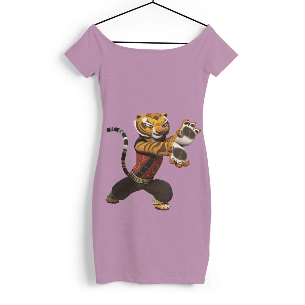 Custom Tee Shirts: Tigress - Strength and Determination|90's pop culture t shirts