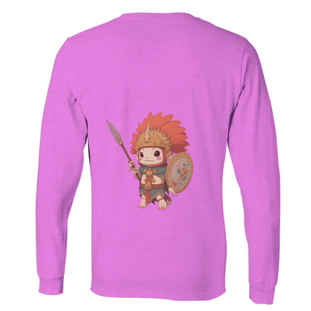 Custom Tee Shirts: Zephyr's Adventure | Fantasy Warrior Design| Fantasy character