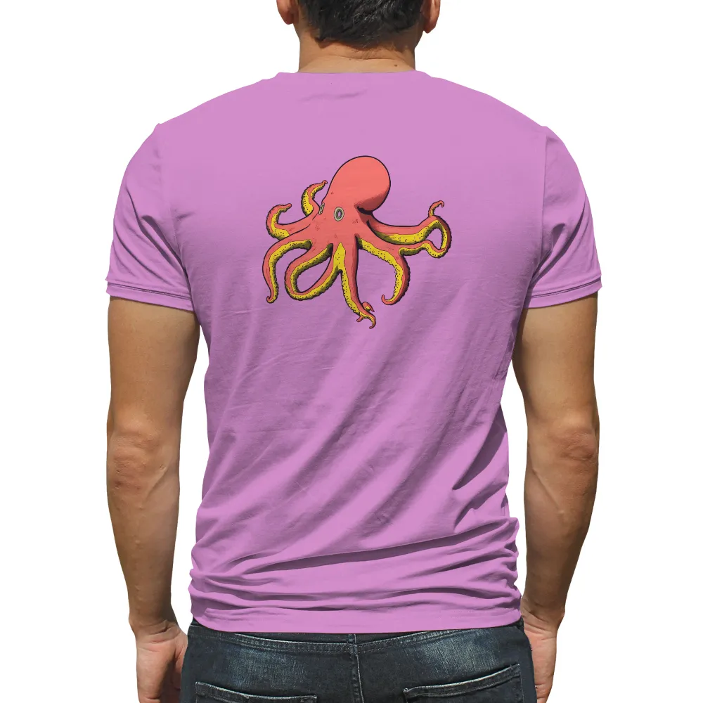 TShirt Design: Otto the Octopus - Colorful Underwater Adventure|australian research and space exploration t shirt