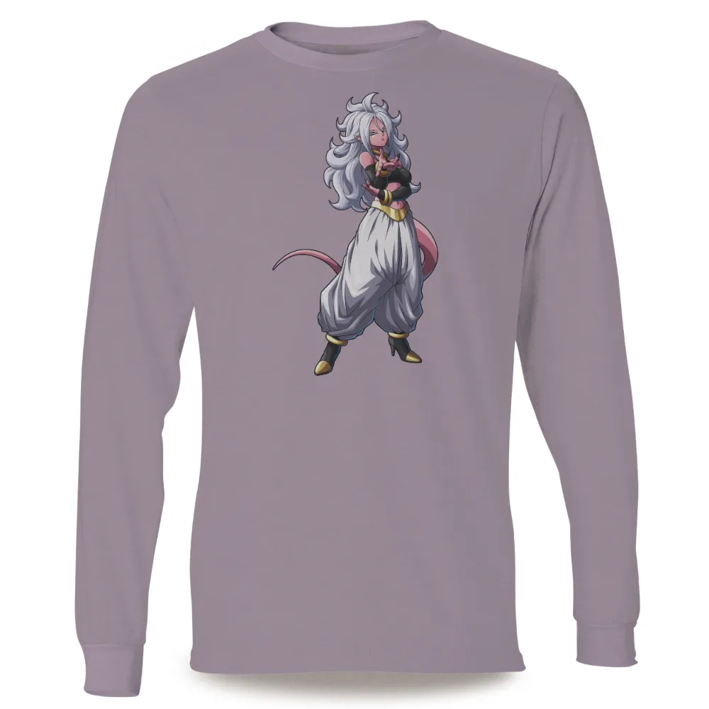 T-Shirt Printing: Android 21 - A Symbol of Strength and Grace|dragon ball z workout pants