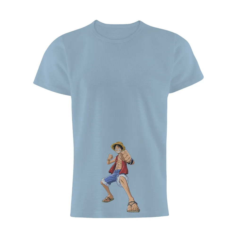 Luffy's Adventure Spirit - TShirt Design|victorian era ruffled pirate shirt