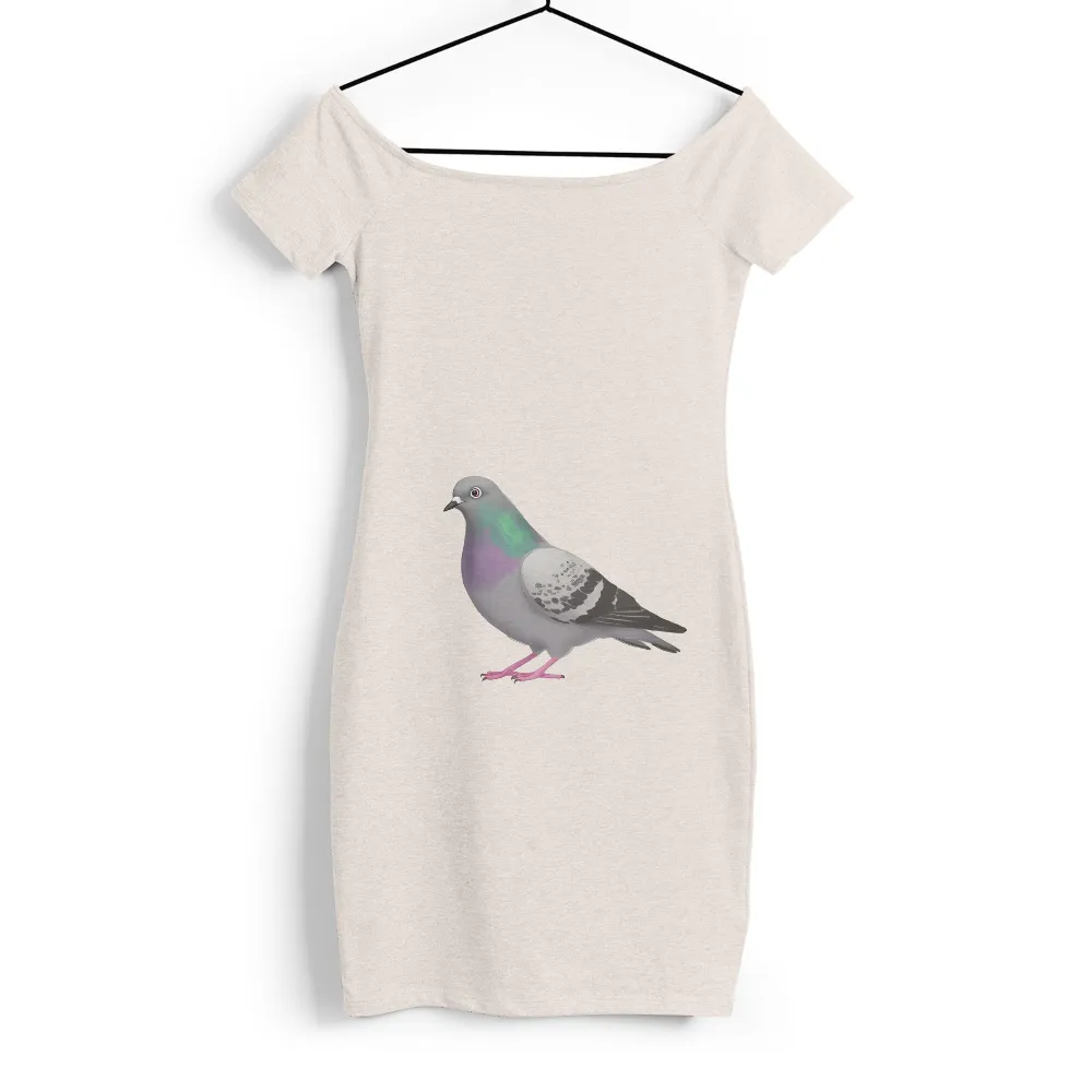 Shirts Graphic Tees: Pete the Pigeon - Symbol of Urban Resilience|larry bird shooting shirt