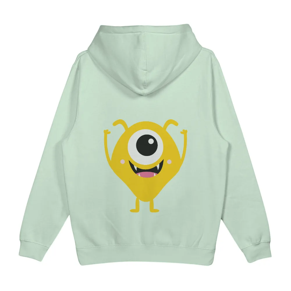 T-Shirts Pattern: Whimsical Yellow Monster Spreading Joy|cute women's st patty's day shirts