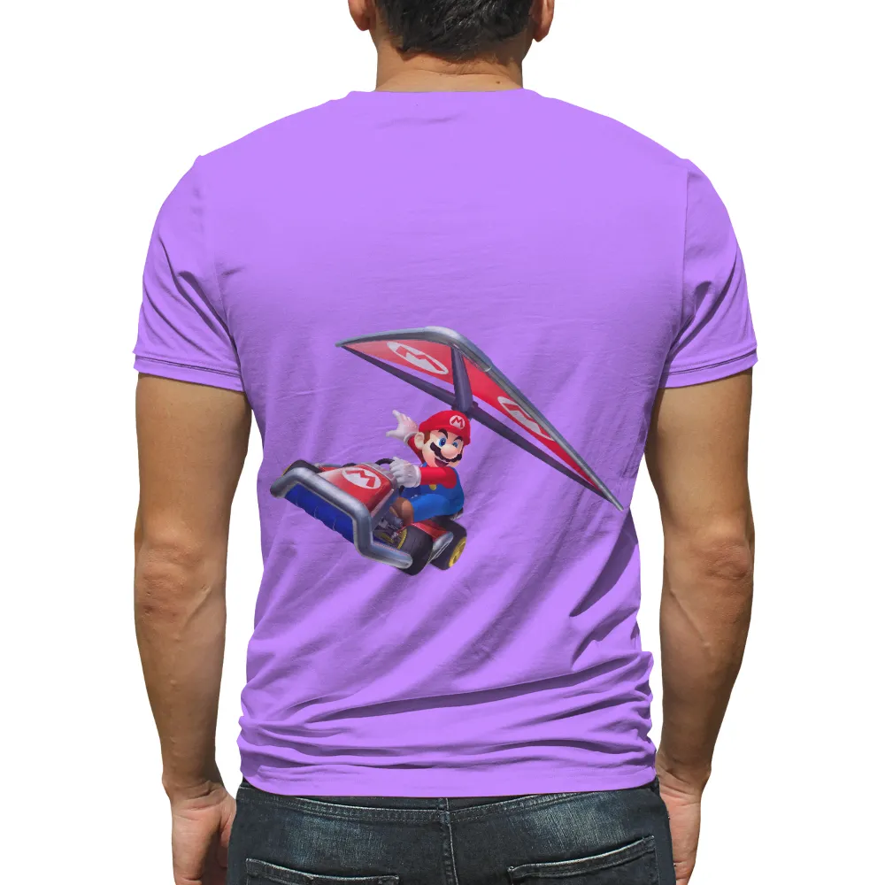 Mario Kart Racing T-Shirt Printing: Feel the Thrill of Gaming|video game valentine shirt