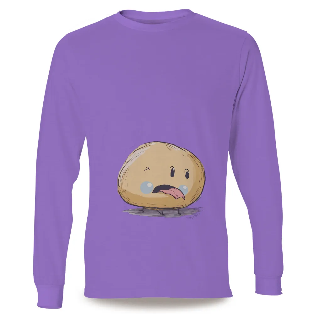 TShirt Printing: Bubbl - The Cute and Quirky Character Expressing Drowsiness|cute shirt for roblox