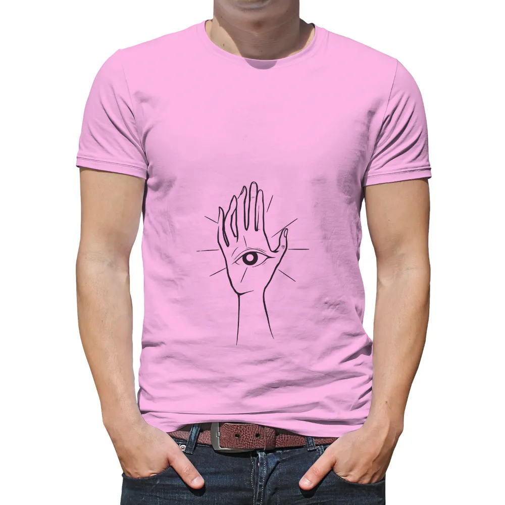 Karma Tee Shirt Printing: Hand and Eye Design|5sos merch take my hand tour