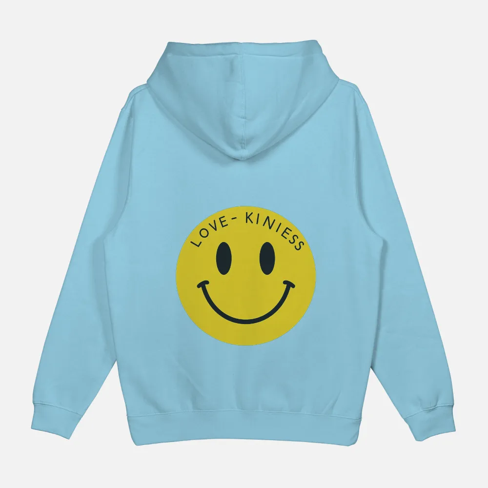 Spread Positivity with Smiley Face Love-Kiniess Design|smiley face valentine shirt