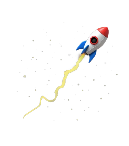 Custom T-Shirt Printing: Reach for the Stars with Whimsical Rocket Design