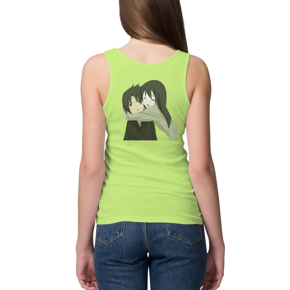 Customized Tee Shirts: Anime Characters Embrace - Support and Comfort|support local bees t shirt