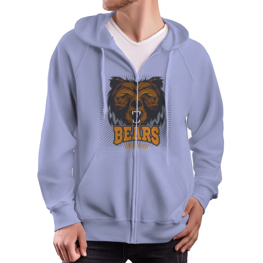 Shirts Graphic Tees: Bears Sport Team - Power and Pride|roblox blue and black motorcycle t shirt