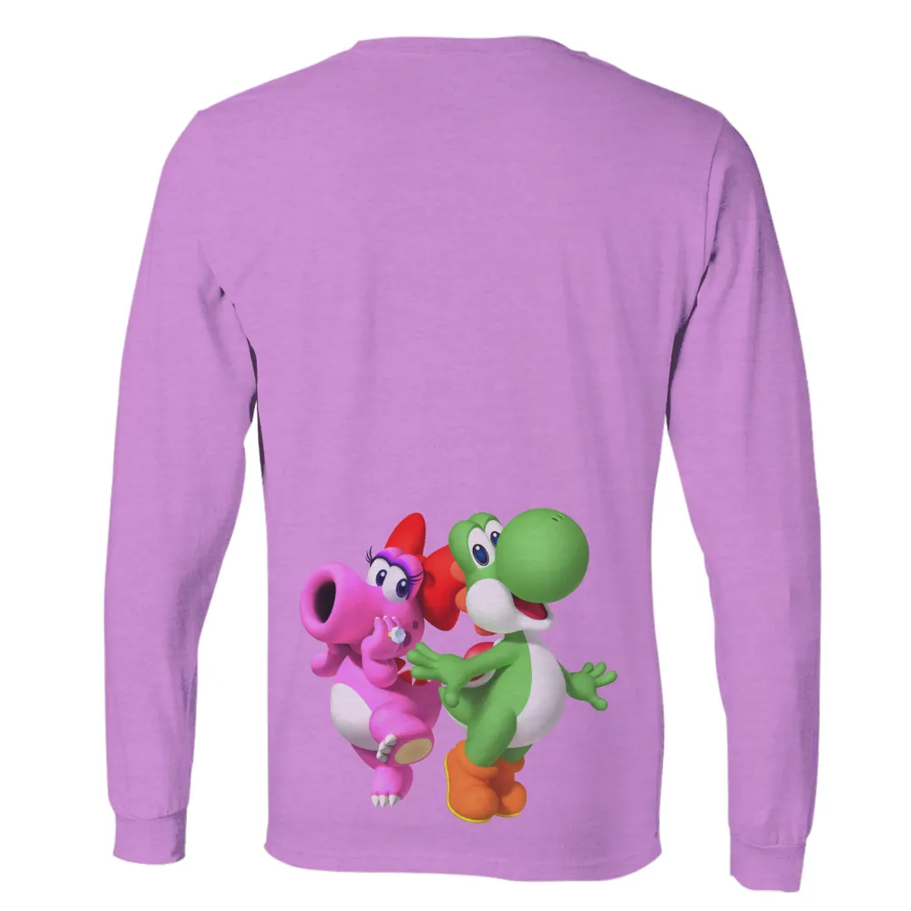 Yoshi and Birdo: A Friendship Adventure - T-Shirt Printing|super mario john cena shirt