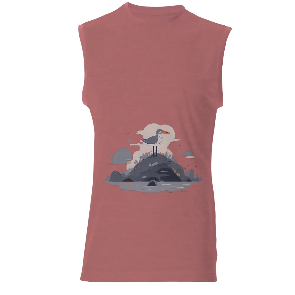 Seagull Serenity Graphic: Embrace Nature's Tranquility|hot topic moon knight shirt