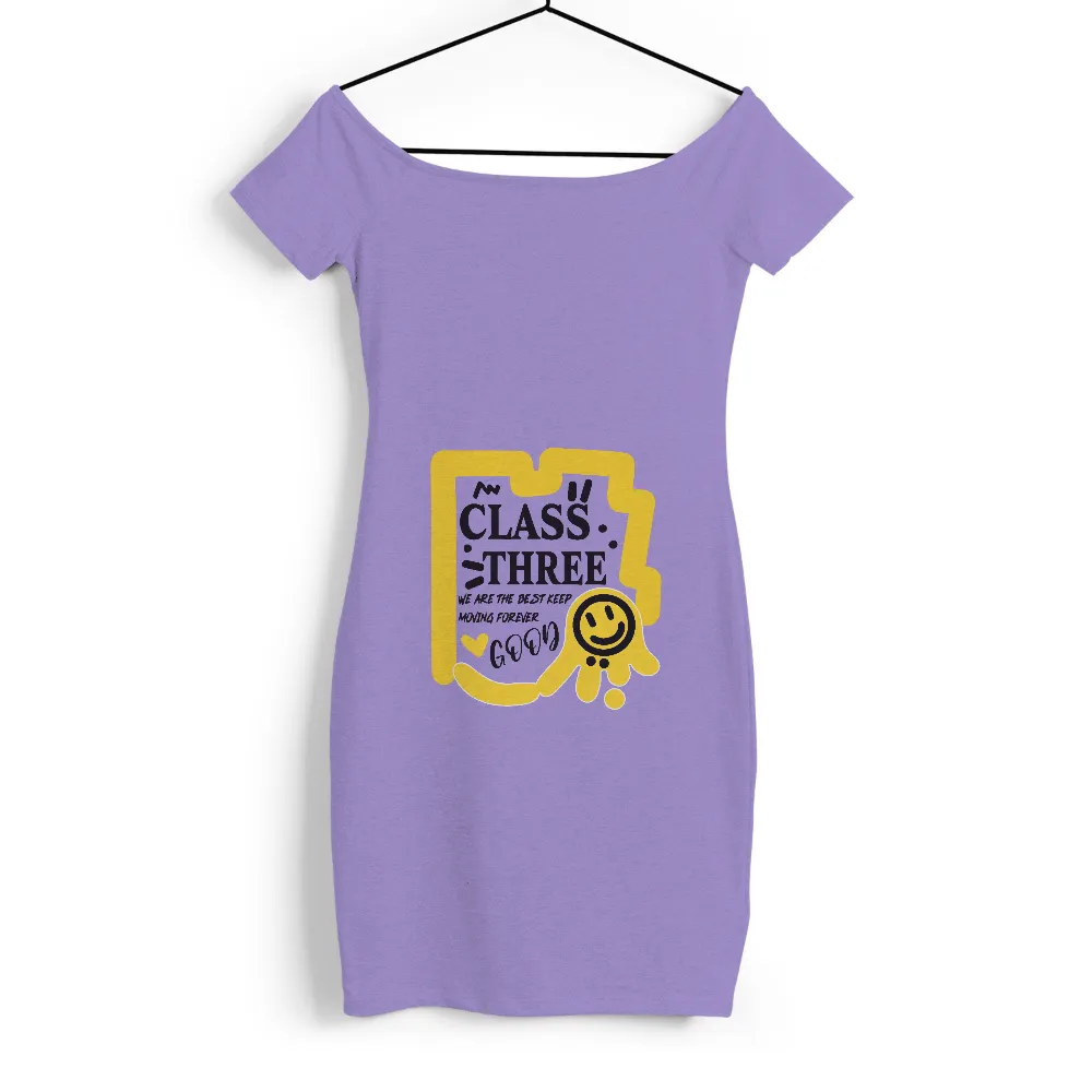 Customized Tee Shirts: Spread Positivity with Class Three's Design|trending custom tshirts