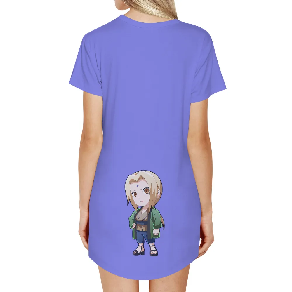 Anime Character T-Shirt Printing: Strength and Resolve|t shirt painting on nature