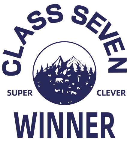 T-Shirts Custom: Class Seven Super Clever Winner - Mountain Adventure