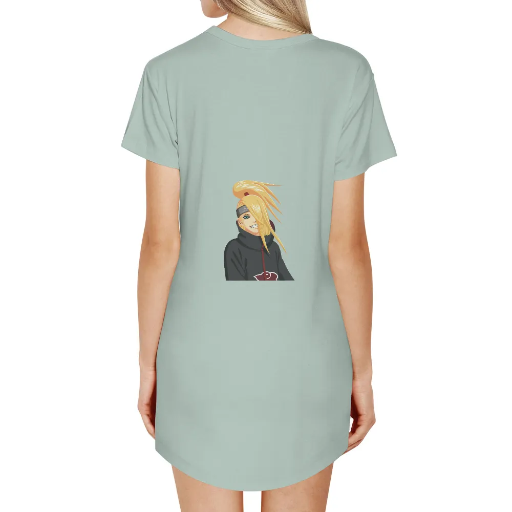 T-Shirt Printing: Deidara from Naruto - Anime Art|roblox shirt naruto