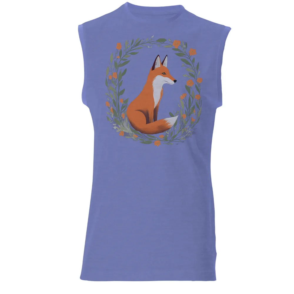 TShirt Design: Fox in Harmony with Nature|zayde wisdom