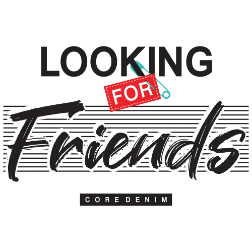 Custom T-Shirt Printing: Looking For Friends - Friendship, Connection, Urban Life