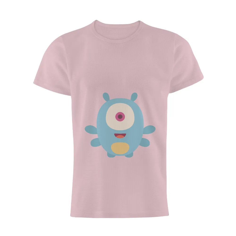 Customized Tee Shirts: Spread Joy with Zee the Blue Monster|the tnt smile time hour tshirt