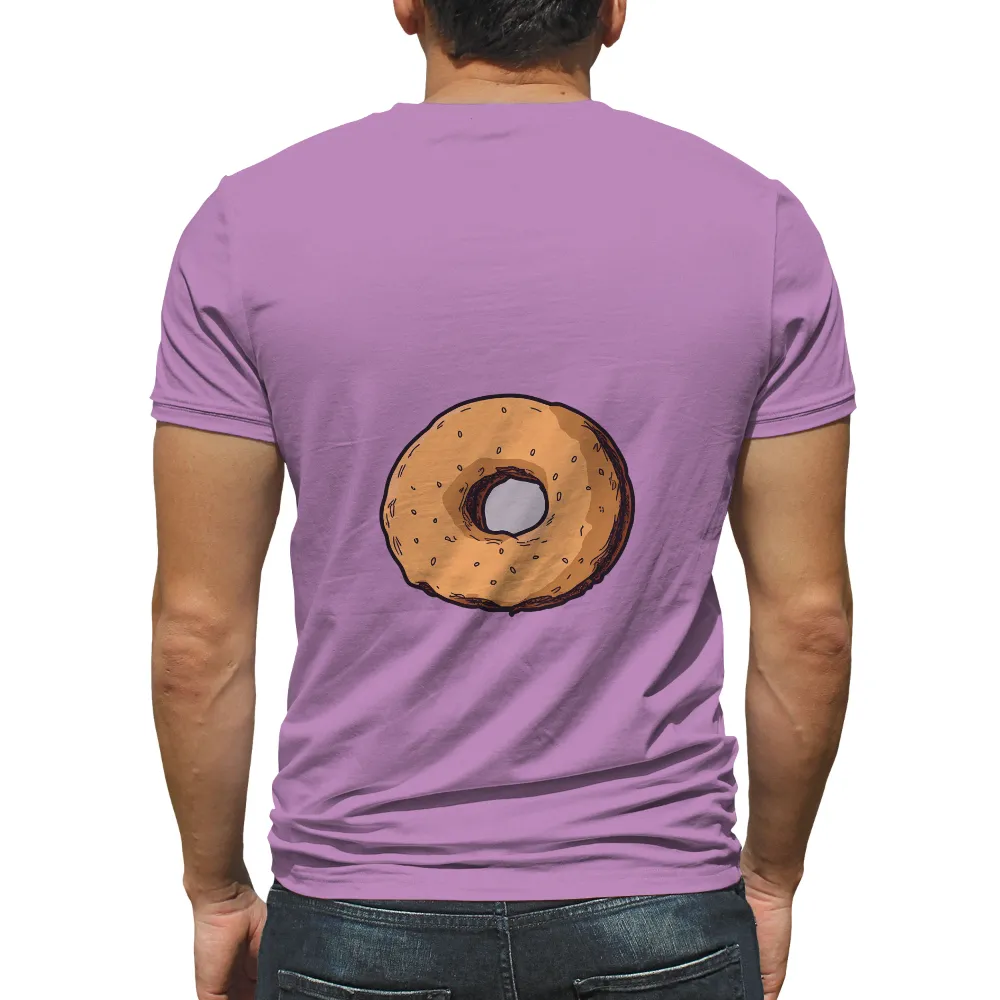 Tee Shirts Printed: Bagel Comfort - Artistic Designs|men's apt 9 untucked comfort knit button down shirt