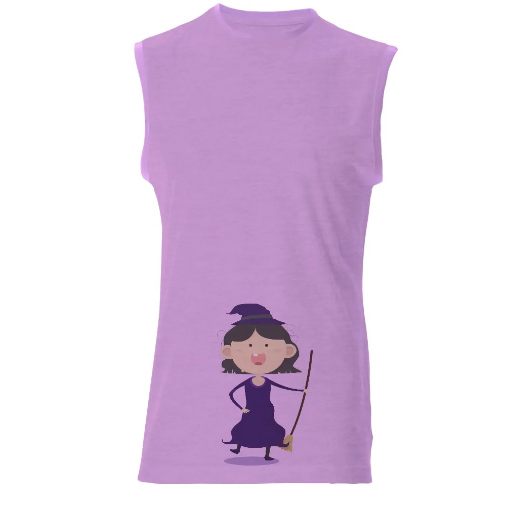 Custom Tee Shirts: Luna the Witch - Halloween Magic|black and purple t shirt roblox