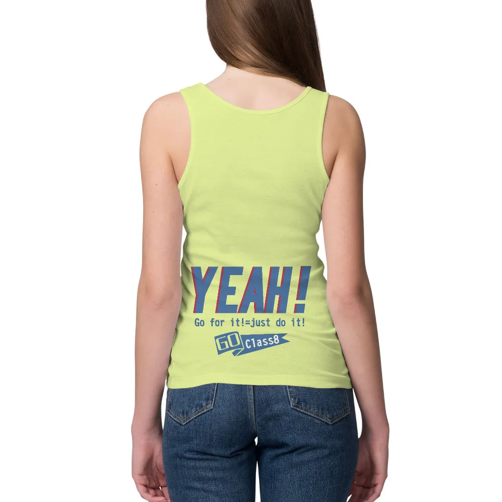 TShirt Design: YEAH!! Go for it! = just do it!|youth evan mobley jersey