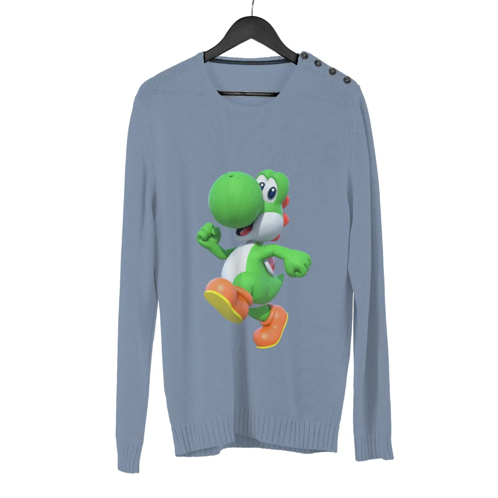 Customized Tee Shirts: Yoshi Adventure - Gaming Nostalgia|dragon ball super super hero tshirt