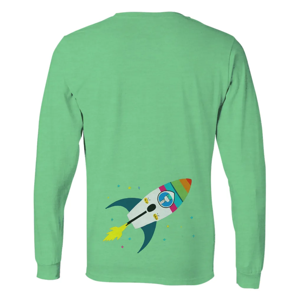 T-Shirts Design: Zara's Dream Rocket - Explore the Universe|kith space jam shirt